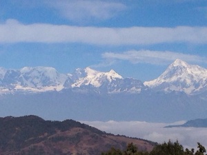 Mt. Everest (I think), Nepal.  Photo courtesy my not-so-little brother. Thank you sweetheart. 